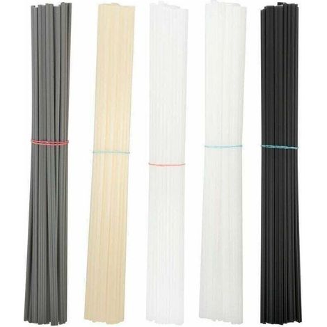100 baguettes de soudure plastique ABS/PP/PVC/PE pour pare-chocs de voiture, pistolet de soudure plastique/pistolet à air chaud (1/3)