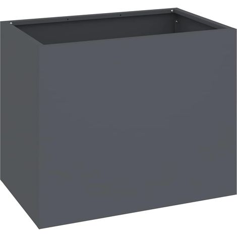 Maison Exclusive - Garten-Pflanzgefäß Anthrazit 50 x 32 x 40 cm
