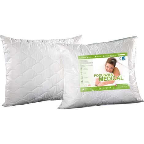 Antiallergisches Kissen 40x60 Medical mit Reißverschluss, weiß AMW