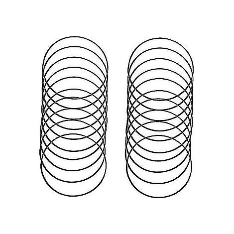 Lot de 20 courroies de moteur de rechange pour Ecovacs Deebot DE55, DE53, DN33, DN55 (1/5)
