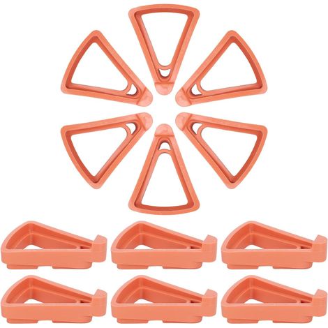 12 pièces Pot de plante pieds Invisible Pot de fleur contremarches Triangle pieds élévateurs Pot orteils Supports (1/5)