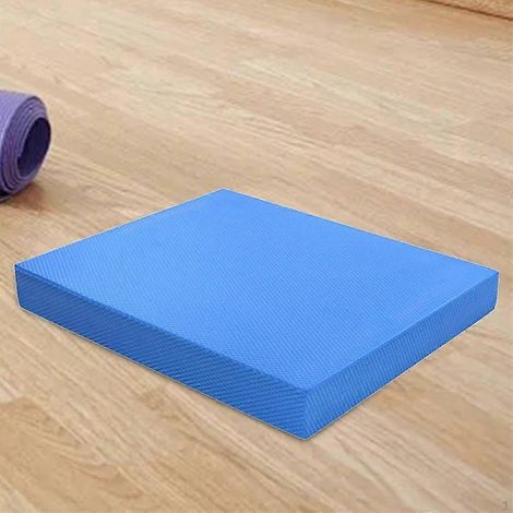 Planche d'équilibre en TPE haute densité pour le yoga, le pilates et l'entraînement de la stabilité à domicile (bleue) (1/5)