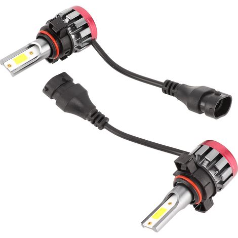 Ampoules LED Jaune Doré 3000K 3000LM 30W EV19 5202 pour Feux Antibrouillard et Phares, Paire (1/5)