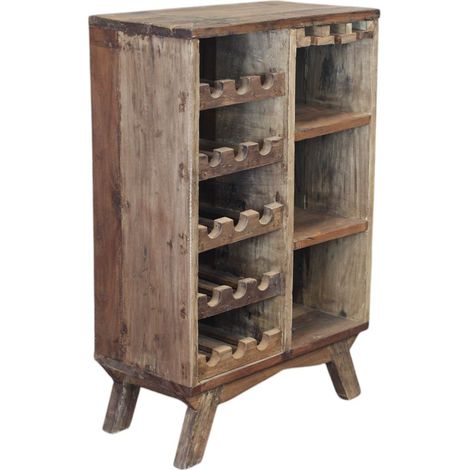 KAROL - cantinetta in legno riciclato (1/4)