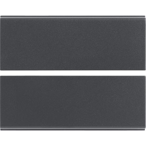 VIMAR - 16844 Due mezzi tasti fissi 2M neutri grigio