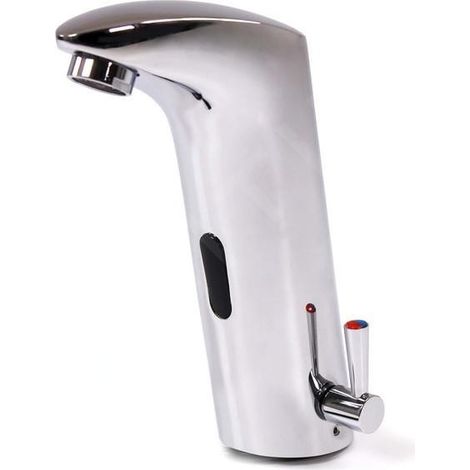 Jet Dryer - Robinet automatique de lavabo avec mélangeur Donner AutoFlow 04, chrome 8596220009319 (1/5)