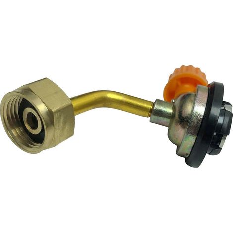 Adaptateur de valve pour bouteille de gaz butane de camping, connecteur de remplissage direct pour accessoires de camping et de pique-nique. (1/5)
