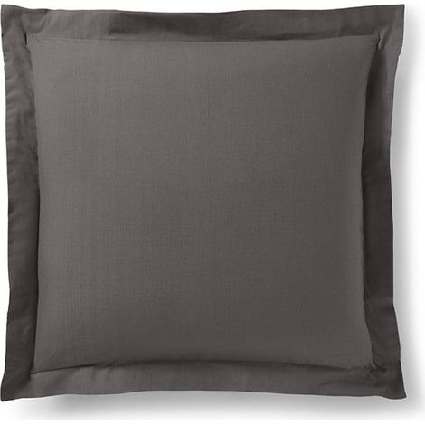 Taie d'oreiller - Prémium - Ardoise - 63 x 63 cm - 100% coton - Certifiée Oeko-Tex® (1/3)