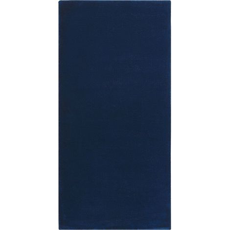 Teppich GESI II Marineblau 80 x 150 cm Viskose