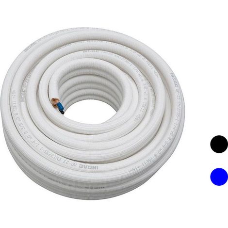 Cable doble de cobre aislado AP  Conducto refrigerante  Cobre frío para aire acondicionado - 1/4 + 1/2 (de), 10 m (de)
