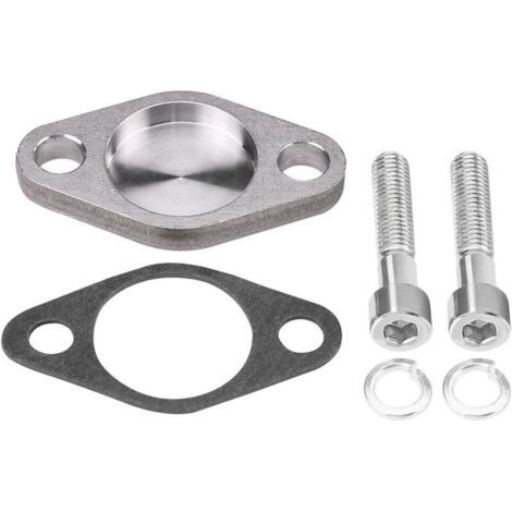 BUNTHAUS Lntyq Kit de Plaque d'Obturation de Valve Remplacement de Bloc d'Obturation de 8mm avec le Joint pour E53 E66 E38 E39 E46 E46 SI-A0254