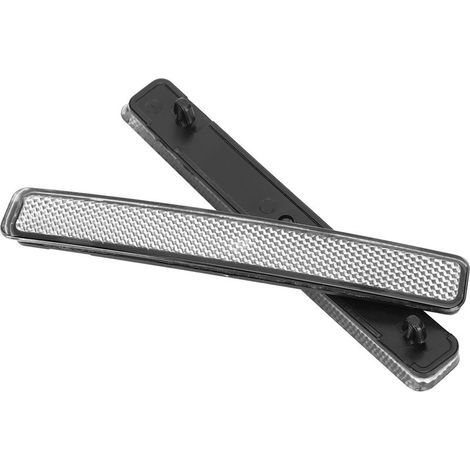 Pongnas PAIRE DE LUMIÈRES D'ASSEMBLAGE DE RÉFLECTEURS DE PARE-CHOCS ARRIÈRE POUR T5 2003-3011 ROUGE BLANC NOIR PC MATÉRIAU ABS (WHITE). (1/5)