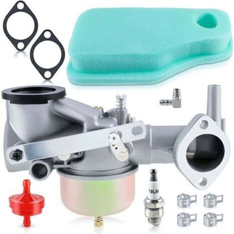 Carburatore 491590 per motori B&S delle serie 491590, 390811, 392152, 190702, 191707, 191700, 192700 e 193700, con guarnizione e strumento di pulizia. (1/4)