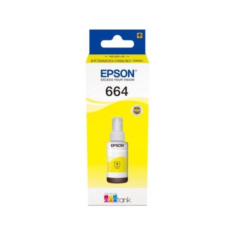 Cartouche d'encre Epson ECOTANK T6644 Jaune (1/3)