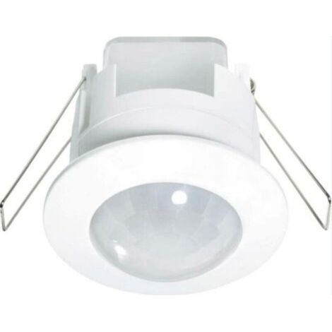 Détecteur de mouvements PIR 1296307 intérieure plafond, encastré 360 ° relais blanc IP20 (1/5)
