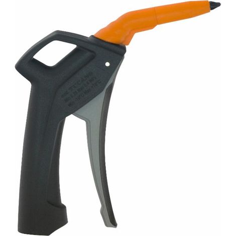Pistola Tucano con tubetto di plastica e silenziatore morbido antigraffio