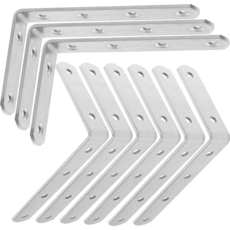 Équerres en acier inoxydable support robuste à 90 degrés 10 (1/5)