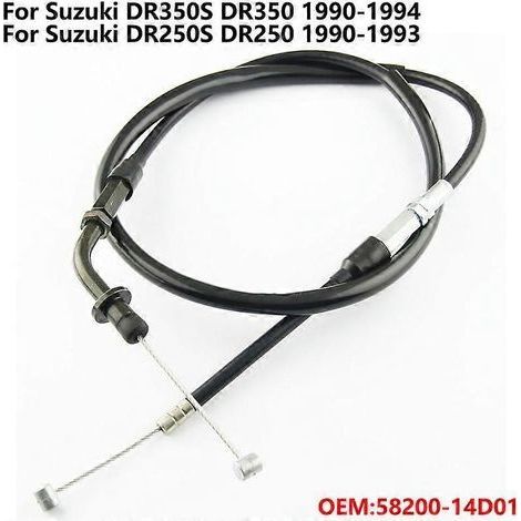 Accessoires moto compatibles : câble de commande d'embrayage pour Suzuki DR350S DR350 1990-1994 DR250S DR250 1990-1993 58200-14D01 (1/5)