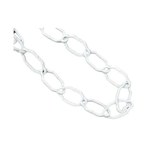 Catena Decorativa Bianca Mm.28X14