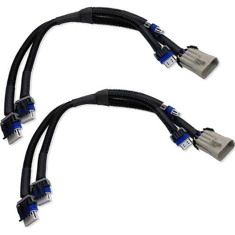 2 faisceaux de connexion de bobine d'allumage avec déportation pour Chevrolet GMC Cadillac LQ9 LQ4 LS2 LS3 LS7 LSX (1/5)