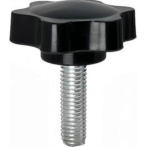 Vis à poignée Torx, vis à tête étoilée en plastique, bouton en plastique, 4 mm x 11,8 mm (1/5)