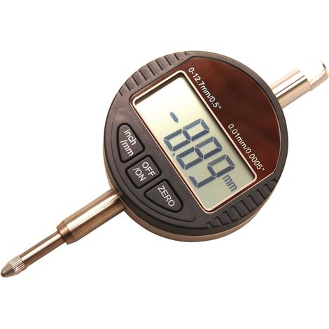 Bgs Comparador digital preciso 0-12,7 mm robusto