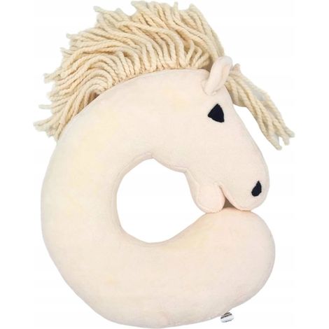 Almohada de viaje para el cuello con forma de caballo de juguete (1/5)