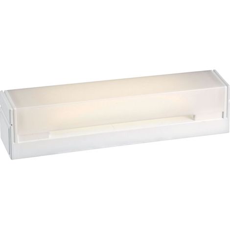 B.85C 01- Réglette S19 IP24 Vol.2 a/inter a/lpe LED 7W 2700K 600lm incl. opale 53032 (1/4)