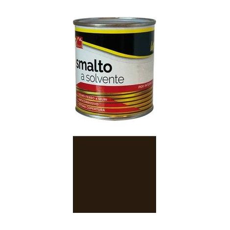 SMALTO A SOLVENTE HAND - MARRONE CIOCCOLATA RAL 8017 ML 125- 6 pezzi