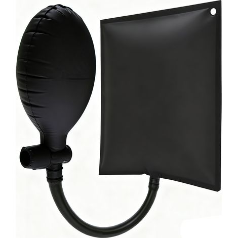 Pompe à airbag, sac de calage gonflable, outil d'alignement et de positionnement rapide pour l'installation de portes et fenêtres, noir (1/5)