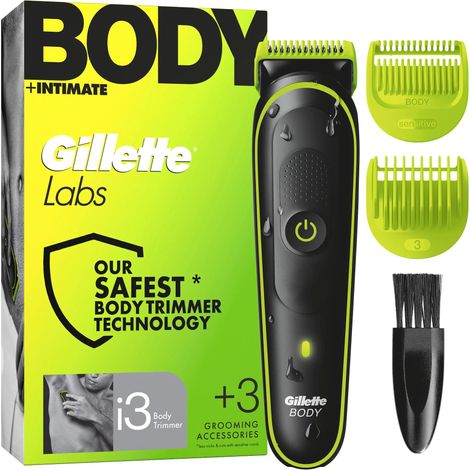 Gillette Labs Body + Intimate Trimmer i3 Trimmer