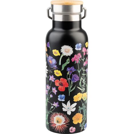 Grupo Erik Borraccia Termica 500 ml Sleepless Garden - Borraccia Acciaio Inox per Bambini, Scuola, Palestra o Attività Sportive con Doppia Parete e Manico Watter Bottle, Idee Regalo Donna (1/5)