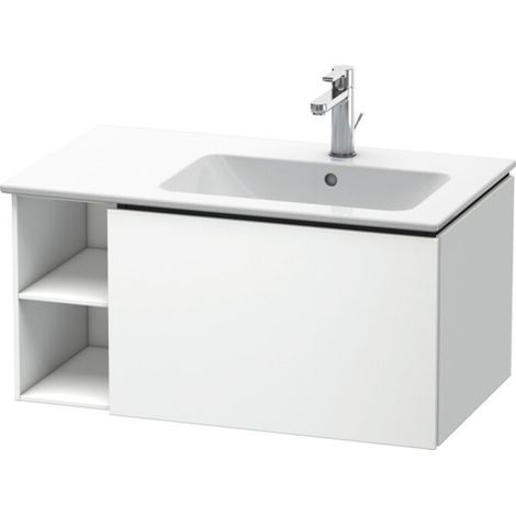 Duravit L-Cube Meuble sous-lavabo suspendu, 1 tiroir, étagère sur (1/5)