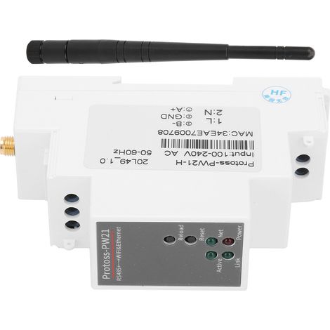 Serveur série IP RS485 vers WLAN/Ethernet pour ECos avec antenne PW21-H AC 100-240 V (1/5)