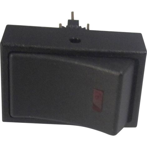 TRU COMPONENTS 1587813 Kfz-Wippschalter TC-R13-207L-SQ RED 12V/DC 12 V/DC 20 A 1 x Aus/Ein rastend (1/2)