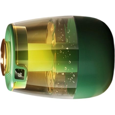 Humidificador portátil de doble niebla, USB, 1,3 L - Verde