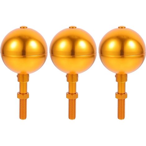 Stücke Fahnenmast Ball Topper Ornament Aluminum Alloy Top
