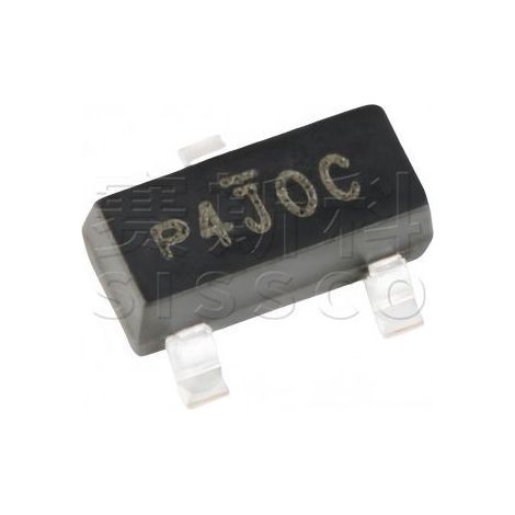 VISHAYSI2304DDS-T1-GE3 3,6 A 30 V Transistor à effet de champ canal N SOT-23 Composant électronique (5 unités)