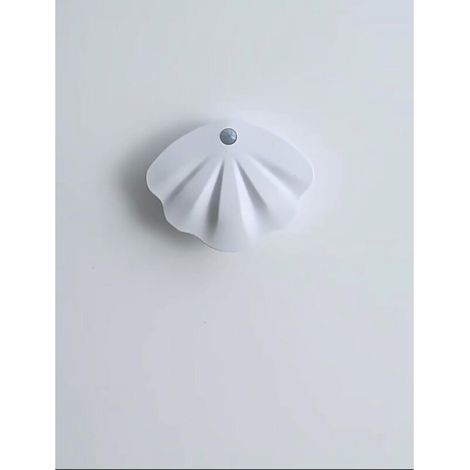 Lampe LED intelligente rechargeable avec capteur de corps humain, veilleuse magnétique sans câblage, applique murale intérieure, numéro de porte(Blanc) (1/3)