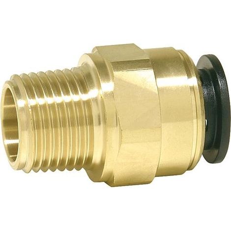 Raccord à visser en laiton 28 mm x R DN25(1") (fem/filet male)