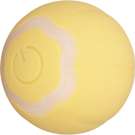 Intelligenter, rollender Ball mit Schwerkraftfunktion – interaktiver Spielzeugball für Haustiere, selbstangetriebener Ball für Katzen und Hunde, gelb, neutrale Verpackung (Englisch) (1/5)