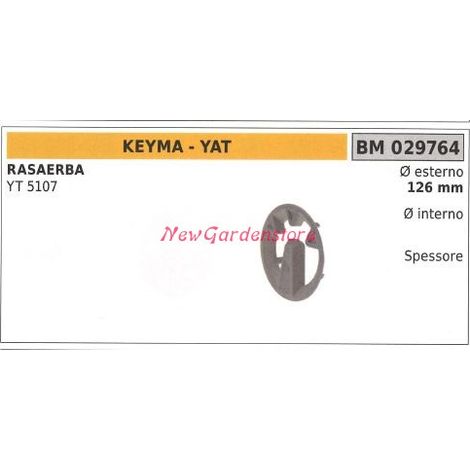 KEYMA cortadora de césped cubierta de rueda YT 5107 029764