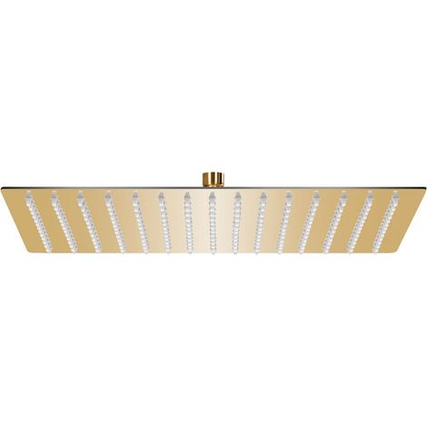 Maison Exclusive - Cabezal ducha efecto lluvia acero inox cuadrad (1/5)