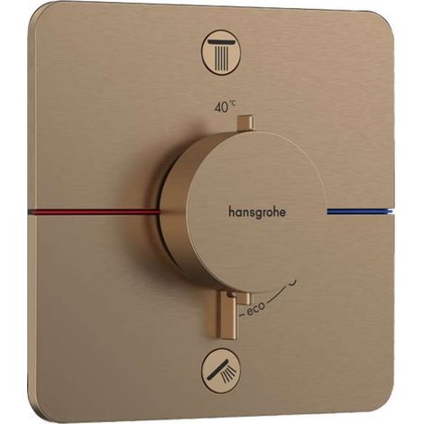 Termostato hansgrohe ShowerSelect Comfort Q, empotrado, 2 (1/3)
