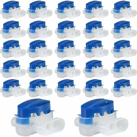 40 Stück Original Gel-gefüllte Harz-Kabelverbinder für Mähroboter, wasserdichte 314-Steckverbinder für Automower Mähroboter – wasserdicht, sicher, kein Abisolieren erforderlich (1/5)