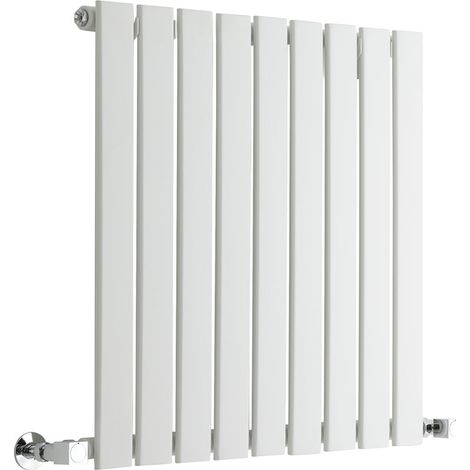 Radiateur Design Horizontal Blanc Delta 63.5cm x 63cm x 8.4cm 563 Watts (1/5)
