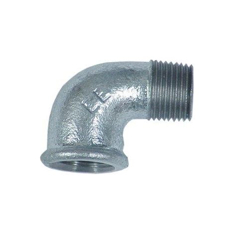 GOMITO MF GHISA ZINCATA 92 GEBO - 2MF- 2 pezzi