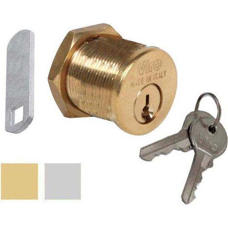 Cilindro Levetta 20 Ottone Nichelato Ka 1052 Viro