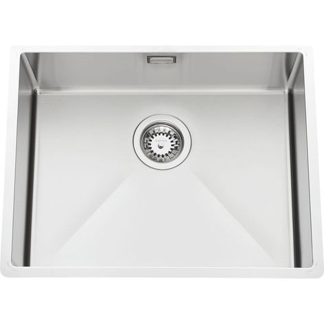 Evier sous-plan inox lisse VIBRATO Luisina 1 bac 570x450 mm (1/5)