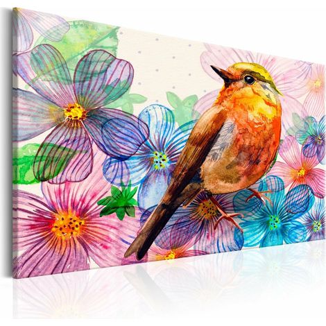Tableau la chanson du rossignol - 120 x 80 cm (1/4)